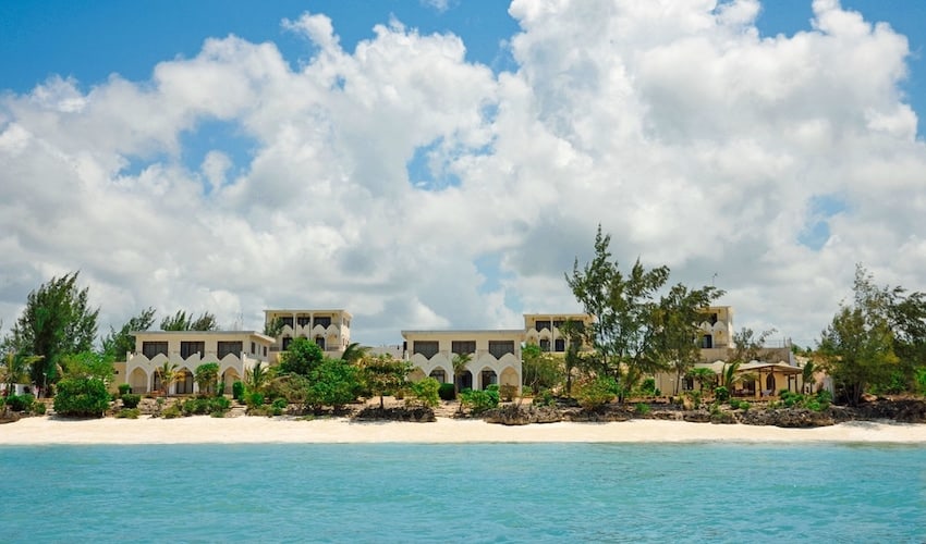Luxury beachfront resort